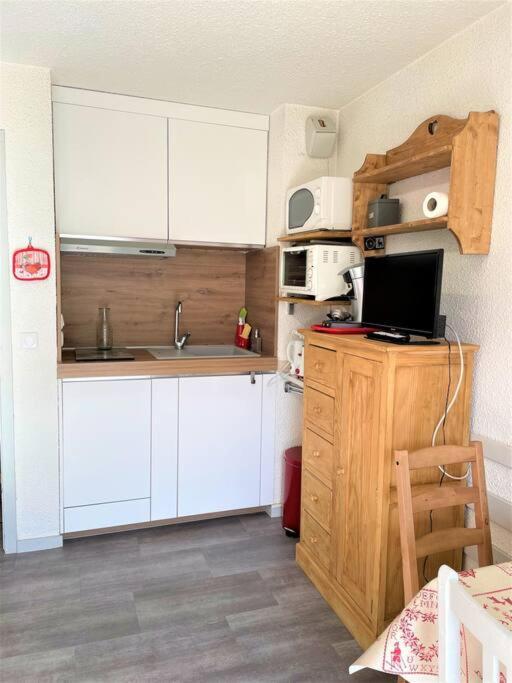 Charmant Studio + Jardin Vue Pistes Et Local Velo Праз-Сур-Арлы Экстерьер фото